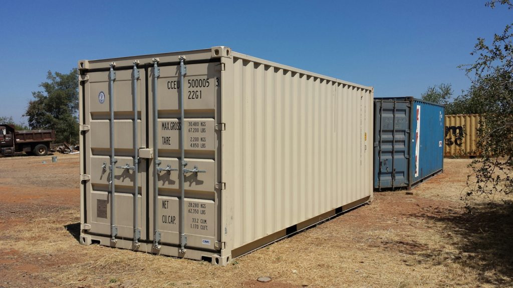 20 ft. containers